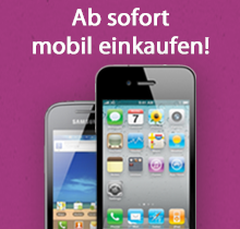 Mobile-Einkaufen bei Tischdeko-online!