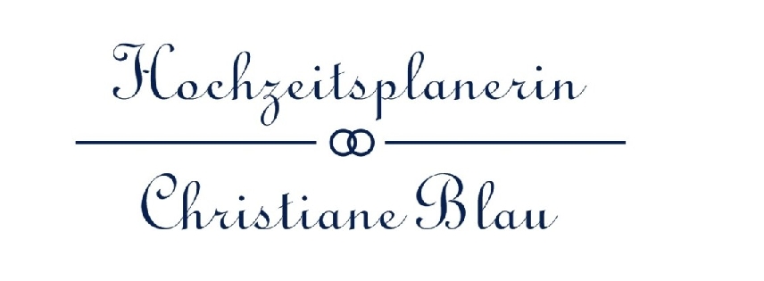 Hochzeitsplanerin Blau