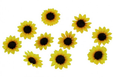 Streudeko, Tischdekoration - 12 Sonnenblumen zum Streuen 1