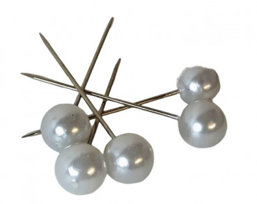 Perlen-Stecknadeln, Push-Pins 20 mm - 1