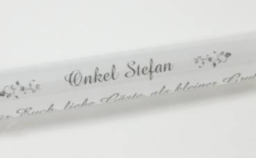 Bedruckung für Ihre Give-aways, Gastgeschenke, Platzhalter oder Hochzeitsmandeln