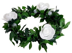 Handgefertigte Kerzenringe und Kerzenkränze aus unserer eigenen Kreativ-Werkstatt bei tischdeko-online - Tischdekoration und Accessoires für Ihre Kerzen zum Fest
