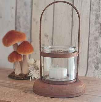 Edelrost-Deko für Ihre Wohndeko und Raumgestaltung. Metallige Windlichter, Laternen und Gartendeko in Edel-Rost für Ihr stylishes Zuhause