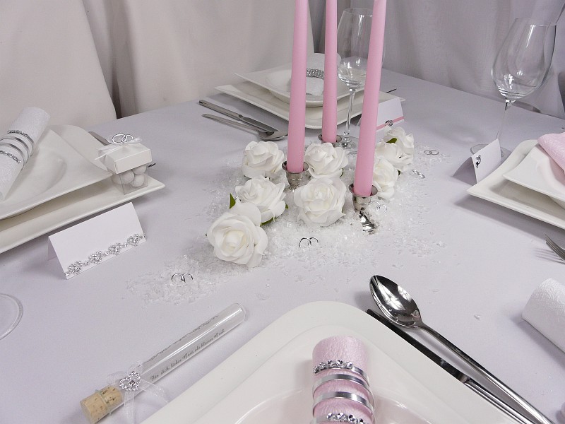 Mustertische Winterhochzeit 4a - Tischdeko-online