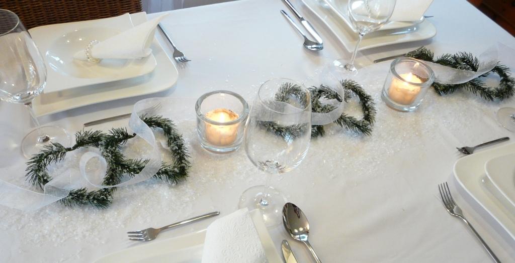 Hochzeitsdekoration zum Winter - Winterhochzeit bei Tischdeko-online Nr. 6