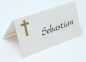 Preview: Tischkarte Kreuz, für alle christlichen Feiern 2