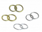 Preview: 15 Doppelringe - silber oder gold, Streudeko