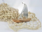 Preview: Fischernetz, Dekonetz, maritime Deko - Sommerdeko - 2 Preview: Fischernetz, Dekonetz, maritime Deko - Sommerdeko - 2