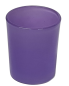 Preview: Windlichtglas, flieder - 6,5 cm Preview: Windlichtglas, flieder - 6,5 cm