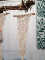 Preview: Hängeampel Makramee aus Baumwolle mit einem Holzstück - 3 Preview: Hängeampel Makramee aus Baumwolle mit einem Holzstück - 3