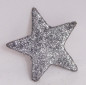 Preview: Glitzersterne Grau/schwarze. Streudeko Advents- und Weihnachtszeit - 2
