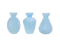Preview: geeiste Glasvasen in der Farbe Blau - 1