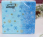 Preview: Weihnachtsserviette Sternenhimmel und Schneeflocken - 2