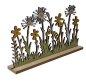 Preview: Aufsteller aus Holz "Blumenwiese" 30 cm