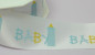 Preview: Tischdekoration zur Taufe - Band Baby in zwei Farben. Tischdeko-online zur Taufe 3