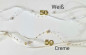 Preview: Girlande zur Goldenen Hochzeit