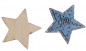 Preview: Weihnachtsdeko - 8 blaue Streusterne aus Holz - 3 Preview: Weihnachtsdeko - 8 blaue Streusterne aus Holz - 3