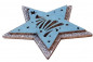 Preview: Weihnachtsdeko - 8 blaue Streusterne aus Holz - 2 Preview: Weihnachtsdeko - 8 blaue Streusterne aus Holz - 2