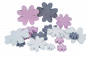 Preview: Streudeko, 18 Streublumen aus Holz - B1 Preview: Streudeko, 18 Streublumen aus Holz - B1