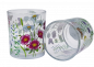 Preview: Windlichtglas mit bunten Blumen - 2 Preview: Windlichtglas mit bunten Blumen - 2