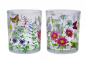 Preview: Windlichtglas mit bunten Blumen - 1 Preview: Windlichtglas mit bunten Blumen - 1