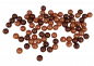 Preview: Streudekoration - 100 g Perlen, Farbe: Braun-Mix - 2
