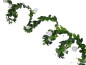 Preview: Tischgirlande - flexible Girlande aus Kunst-Buchs mit Perlen 1