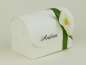 Preview: Gastgeschenk runde Truhe mit einer Calla 2 Preview: Gastgeschenk runde Truhe mit einer Calla 2