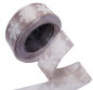 Preview: Tischband, Organzaband mit Schneeflocken in Braun/Beige - B1 Preview: Tischband, Organzaband mit Schneeflocken in Braun/Beige - B1