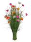 Preview: Dekogras mit künstlichen Wiesenblumen – naturgetreue Blumenpracht für jedes Ambiente - 2 Preview: Dekogras mit künstlichen Wiesenblumen – naturgetreue Blumenpracht für jedes Ambiente - 2