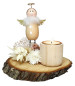 Preview: Teelichthalter "Engel" - Deko zum Fest im Boho-Style - 1
