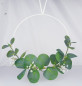 Preview: Blumenring, Blumenhänger mit Eukalyptus und Schleierkraut - 3