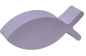 Preview: Fisch aus Gips in vielen Farben, 10 x 4 x 2,5 cm - 1 Preview: Fisch aus Gips in vielen Farben, 10 x 4 x 2,5 cm - 1
