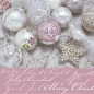Preview: Winterservietten, Weinachtsservietten "Shiny Baubles" - 1