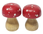 Preview: Fliegenpilz, Pilze für die Herbstdeko oder Weihnachtsdeko - 3