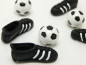 Preview: 4 Mini-Fußballschuhe als Streudeko. Tischdeko-online für den Fussball 4