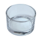 Preview: Kleiner Teelichthalter aus Glas. Glas-Teelichthalter - Tischdeko 1