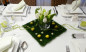 Preview: Tischdekoration - Grasfliese. Tischdeko-online. 3