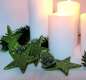 Preview: Weihnachtsdeko - 5 glitzernde, grüne Streusterne - 5 Preview: Weihnachtsdeko - 5 glitzernde, grüne Streusterne - 5