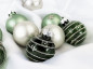 Preview: 9 kleine Glaskugeln Grün/Gold, Deko zu Weihnachten und Advent - 2 Preview: 9 kleine Glaskugeln Grün/Gold, Deko zu Weihnachten und Advent - 2