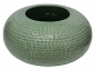 Preview: Salbeigrüne Vase aus Keramik, 25 cm für Ihre Wohndeko, Raumdeko - 1