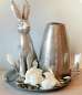 Preview: Großer Hase in Silber. Osterdeko, Tischdeko zu Ostern - 6 Preview: Großer Hase in Silber. Osterdeko, Tischdeko zu Ostern - 6