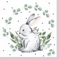 Preview: Servietten "Sweet Bunny" - 1