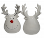 Preview: Lustiger Elchkopf aus Keramik mit roter Nase – Weihnachtsdeko - 4 Preview: Lustiger Elchkopf aus Keramik mit roter Nase – Weihnachtsdeko - 4