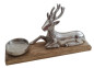 Preview: Kerzenständer Hirsch liegend 28 cm - 1 Preview: Kerzenständer Hirsch liegend 28 cm - 1
