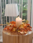Preview: Herbstlicher Kerzenring mit Blättern und Beeren Ø 23 cm Preview: Herbstlicher Kerzenring mit Blättern und Beeren Ø 23 cm