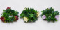 Preview: Kerzen, Kerzendeko - Kleiner Kerzenring mit Rosen. Tischdeko-online.de 2