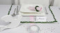 Preview: Tischgirlande - flexible Girlande aus Kunst-Buchs mit Perlen  4