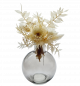 Preview: Kugelvase aus durchsichtigem, schwarzem Glas - 2 Preview: Kugelvase aus durchsichtigem, schwarzem Glas - 2