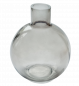 Preview: Kugelvase aus durchsichtigem, schwarzem Glas - 1 Preview: Kugelvase aus durchsichtigem, schwarzem Glas - 1